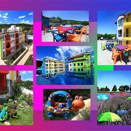 Hotel de apartamente Minismart Rainbow Garden&jacuzzi